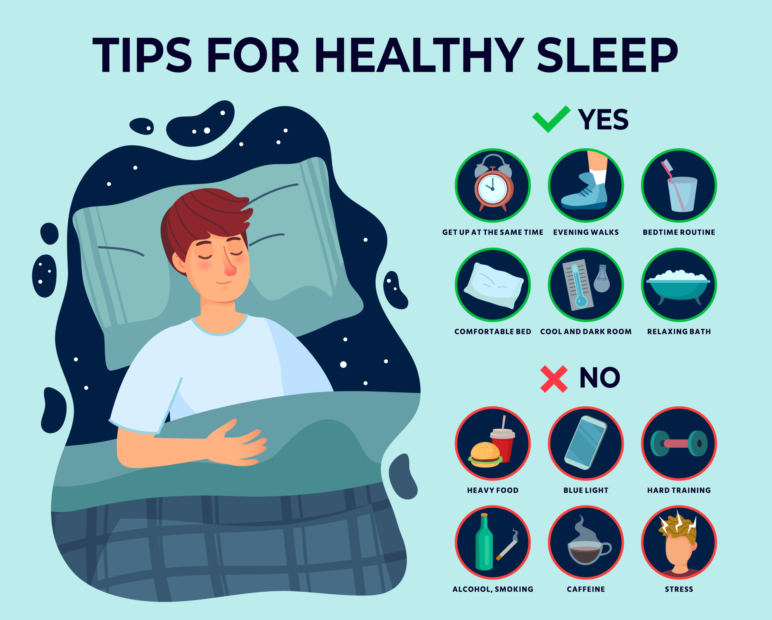 8 Tips to Improve your Sleep | Comprehensive Sleep Care Center