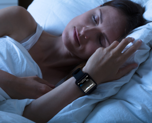 Smartwatch tracking Sleep