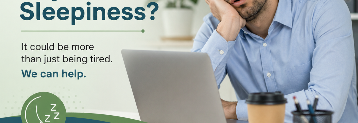 Patient struggling to stay awake at work due to excessive daytime sleepiness