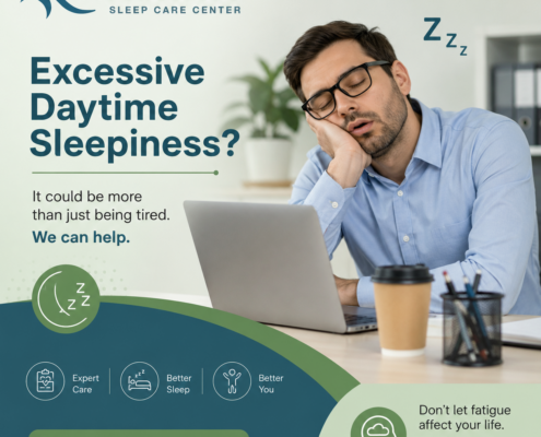 Patient struggling to stay awake at work due to excessive daytime sleepiness